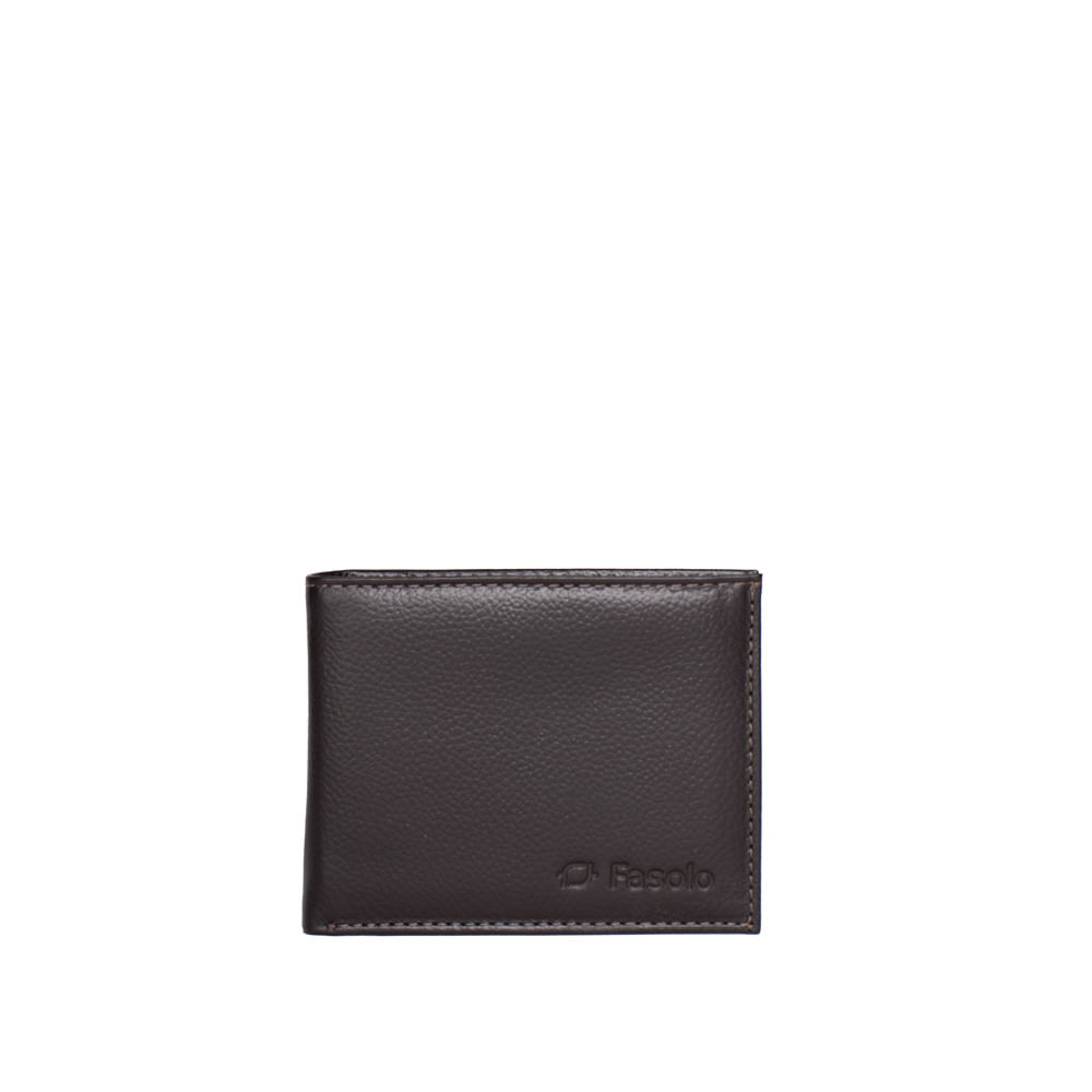 Carteira Masculina Fasolo Couro H055143101 Café — imagem 2 de 3