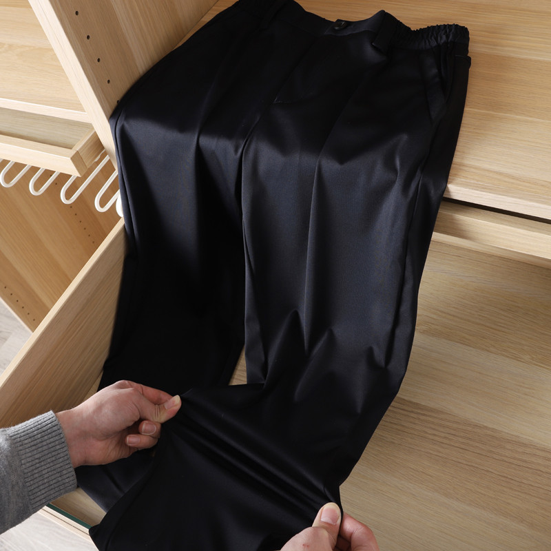 360 graus sem ângulo morto, tecido elástico suave de alta qualidade!!Outono masculino Slim-fit All-match calças casuais 