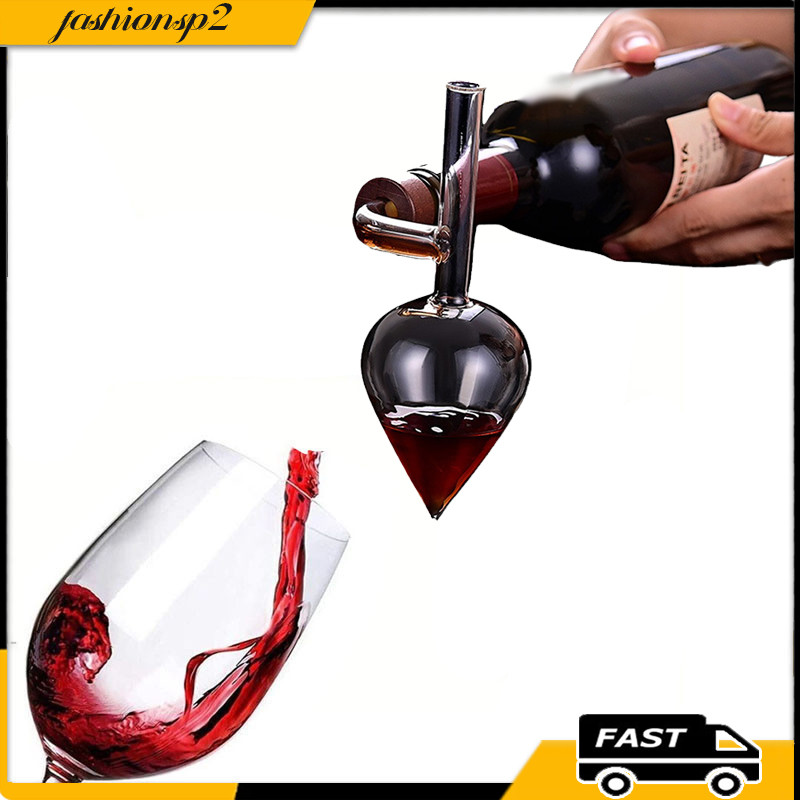 Decantador Portátil Para Vinho Com Bico Para Servir VinhoVinho Aerador Separador de Vinho Ficando Sóbrio Duas Vezes