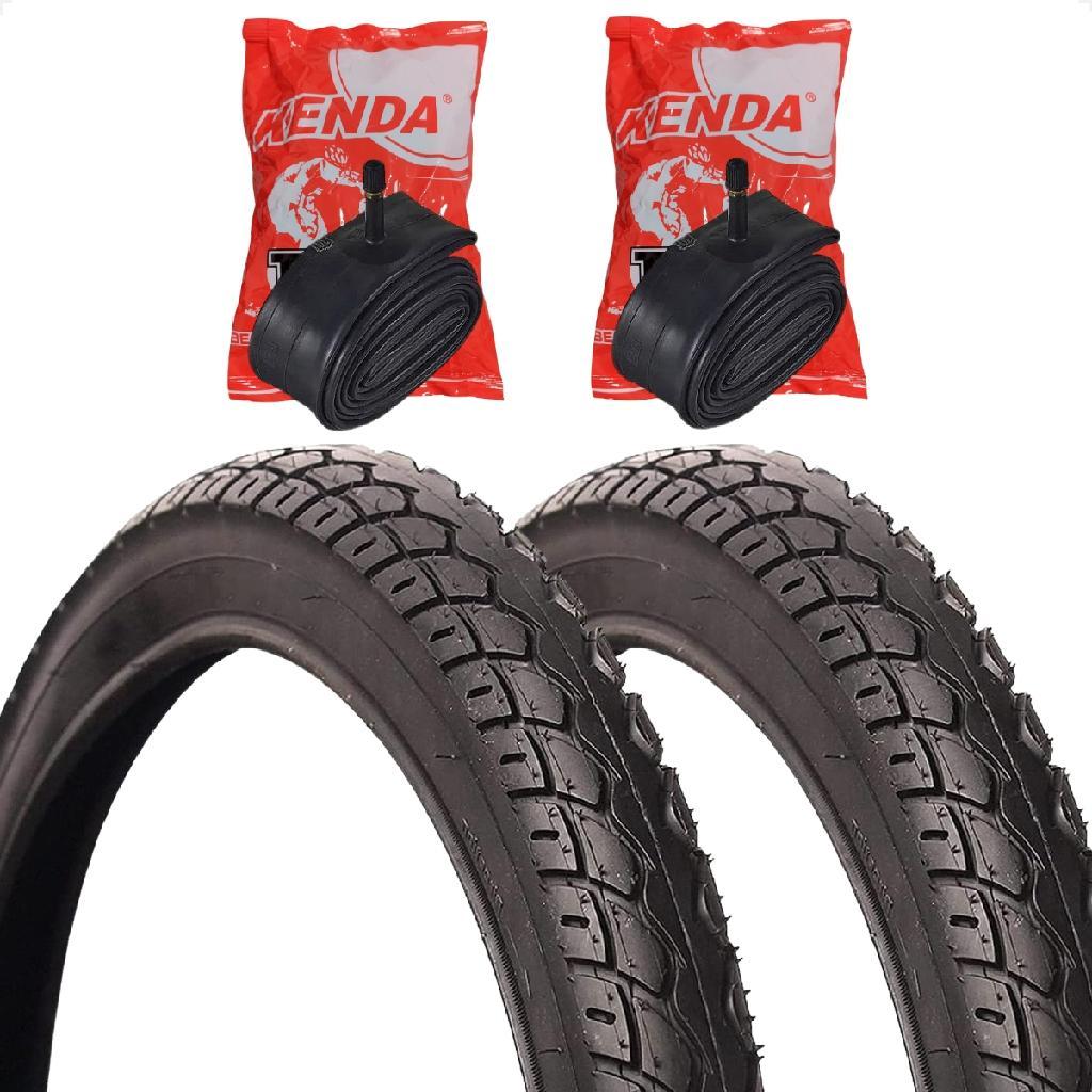 Pneu Kenda Aro 22 2.125 Bicicleta Bike Eletrica E-bike Lev Cairu Kinetron Scooter + Camara de ar