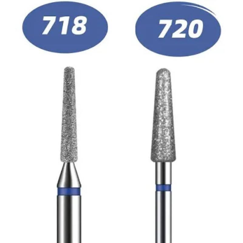 Kit de Brocas para Unhas 718 e 720 - Alta Performance e Durabilidade -(S014) em Oferta na Shopee