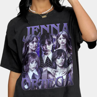 Camiseta T-shirt Unissex Algodão Jenna Ortega 90's Moda Maligu em Oferta na Shopee
