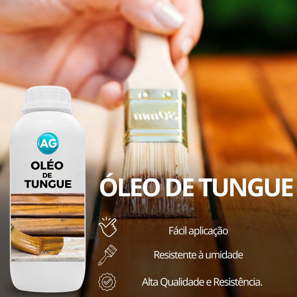 Óleo De Tungue Ag 500ml Madeira