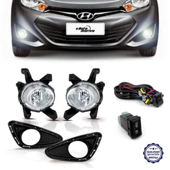 Farol de Milha HB20s 2012 a 2015 Shocklight Auxiliar Neblina Botão Original Kit