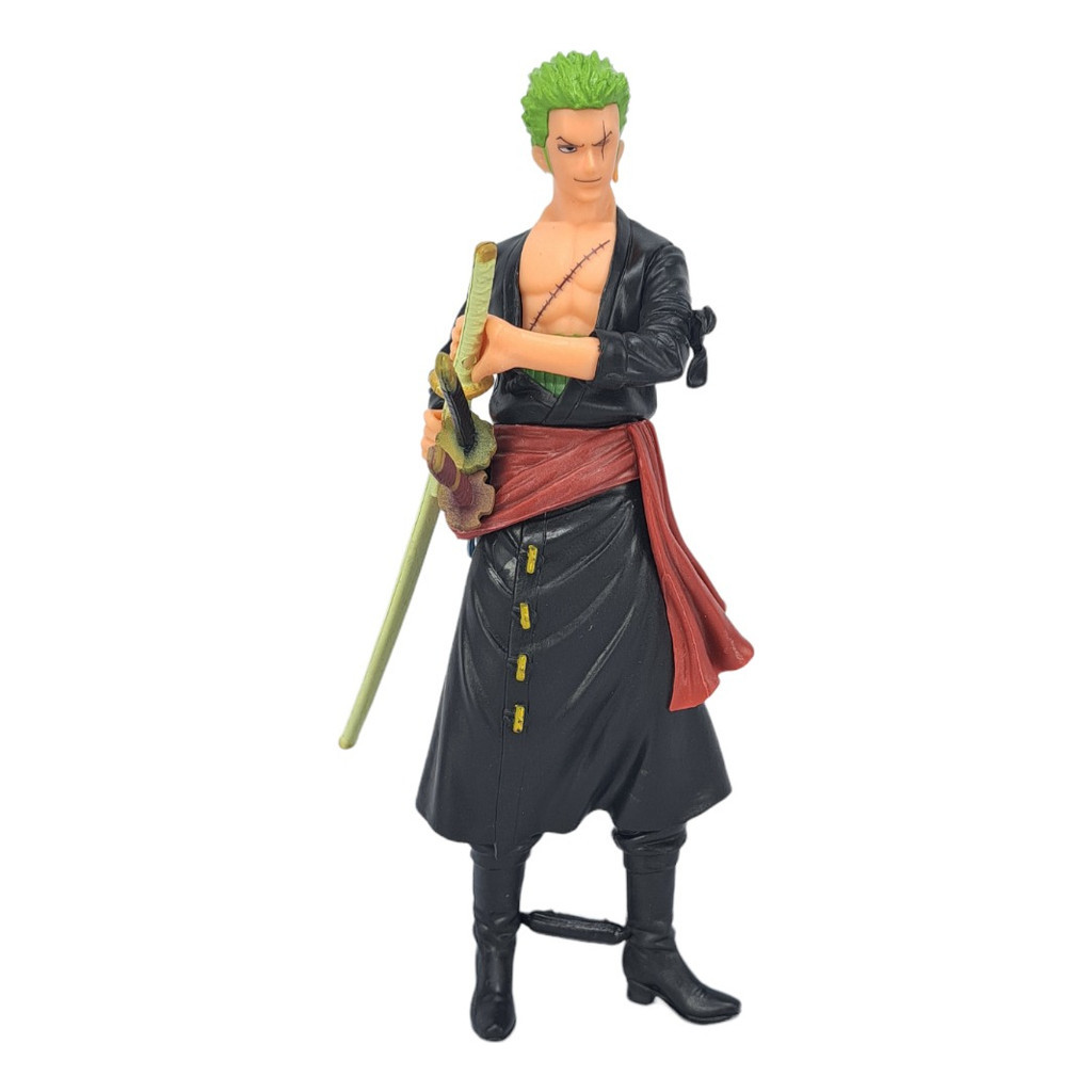 Boneco Roronoa Zoro Action Figure - One Piece Anime