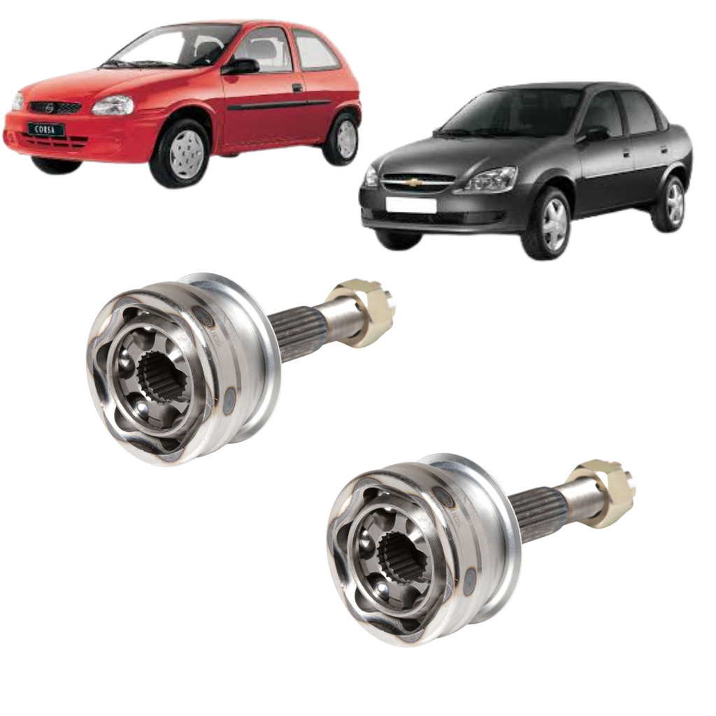 Par Homocinetica Gm Corsa Corsa Wind Sedan 8v 16v 94/2010 Classic em Oferta na Shopee