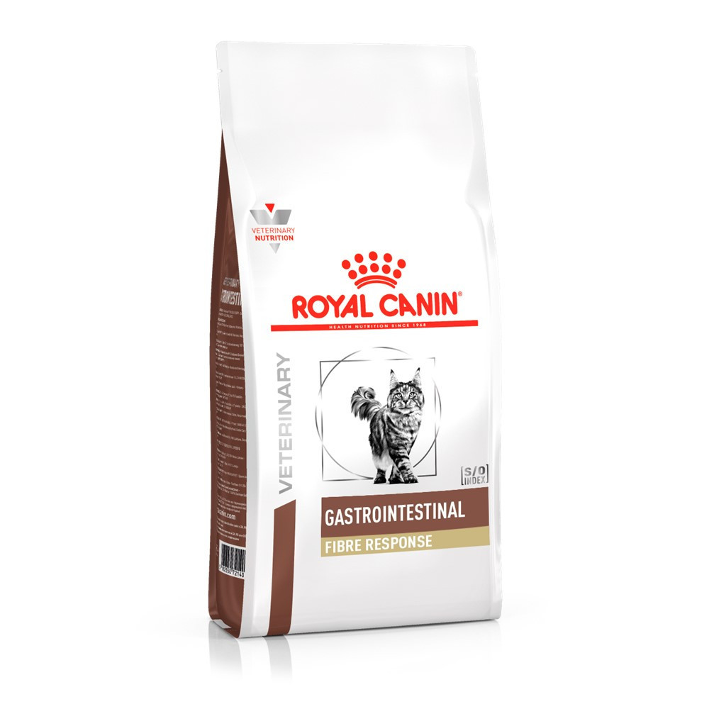 Ração para Gatos Adultos Veterinary Gastro Intestinal Fibre Response Royal Canin 1,5Kg em Oferta na Shopee