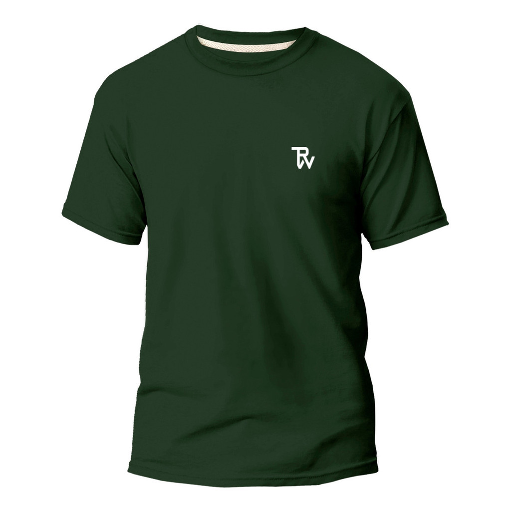 Camiseta Masculina Camisa Básica Slim 100% Algodão T01