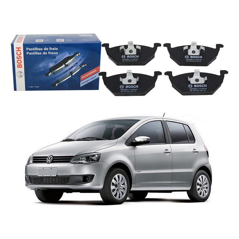 Pastilha Freio Dianteira Bosch Fox 1.0 1.6 2010 A 2014 em Oferta na Shopee