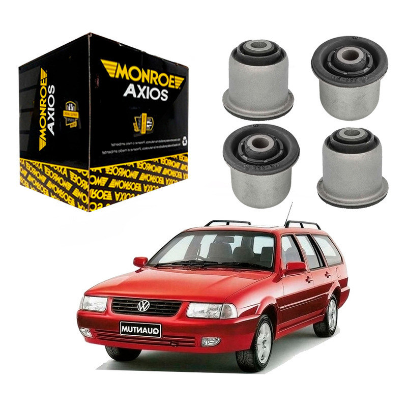 Kit Buchas Bandeja Axios Santana Quantum 1.8 2.0 1995 A 2005 em Oferta na Shopee