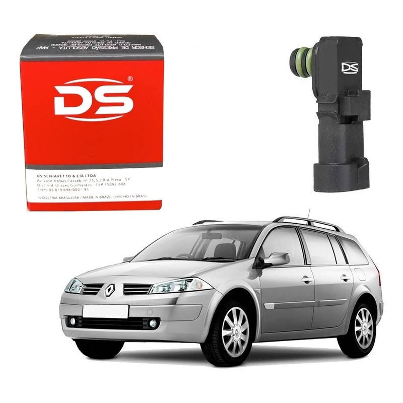 Sensor Map Ds Megane Grand Tour 1.6 2.0 2006 A 2012 em Oferta na Shopee