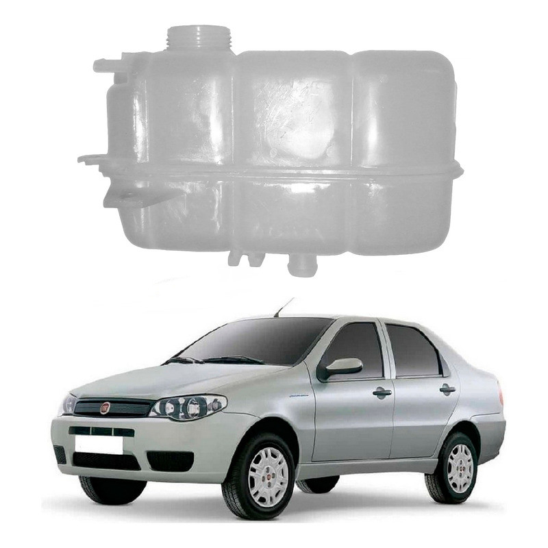 Reservatorio Agua Radiador Siena 1.0 2004 A 2017 em Oferta na Shopee