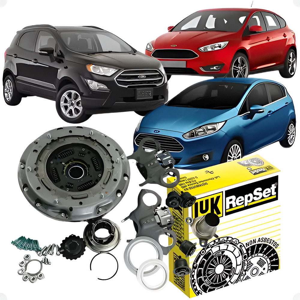 Kit Da Embreagem Powershift Fiesta Focus E Ecosport Luk Orig
