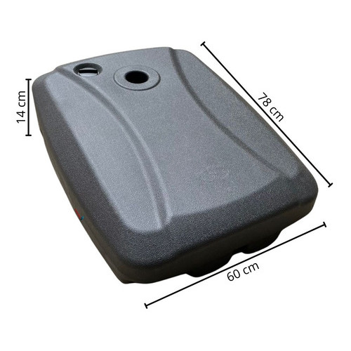 Detalhes do Base para Ombrelone e Guarda-Sol Importway 70mm 60kg Resistente para Jardim e Piscina