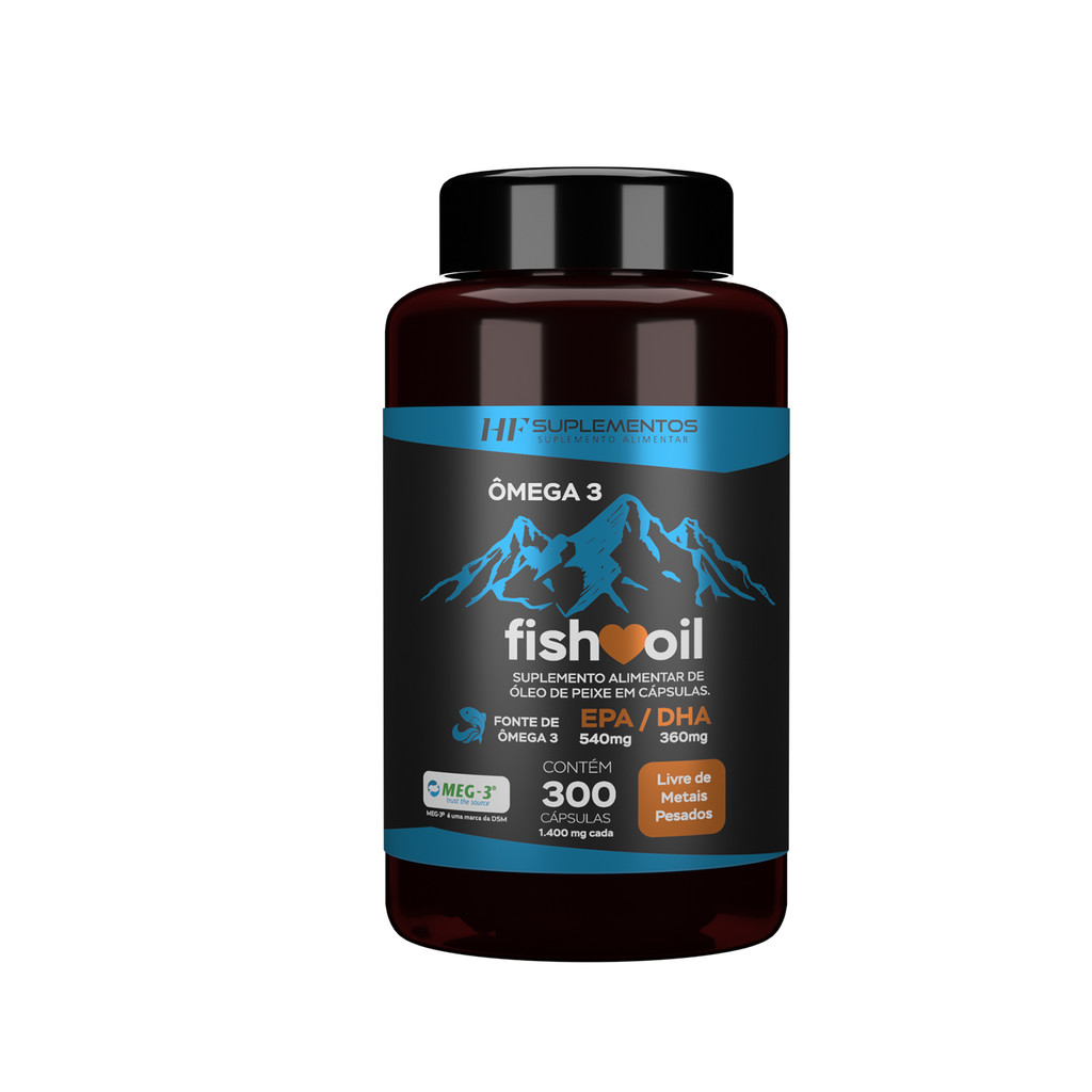 OMEGA 3 FISH OIL 300 CAPS HF SUPLEMENTOS