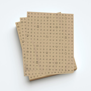 Papel Acoplado Kraft 50x60 500 Un Bolos Doces Tortas Padaria em Oferta na Shopee