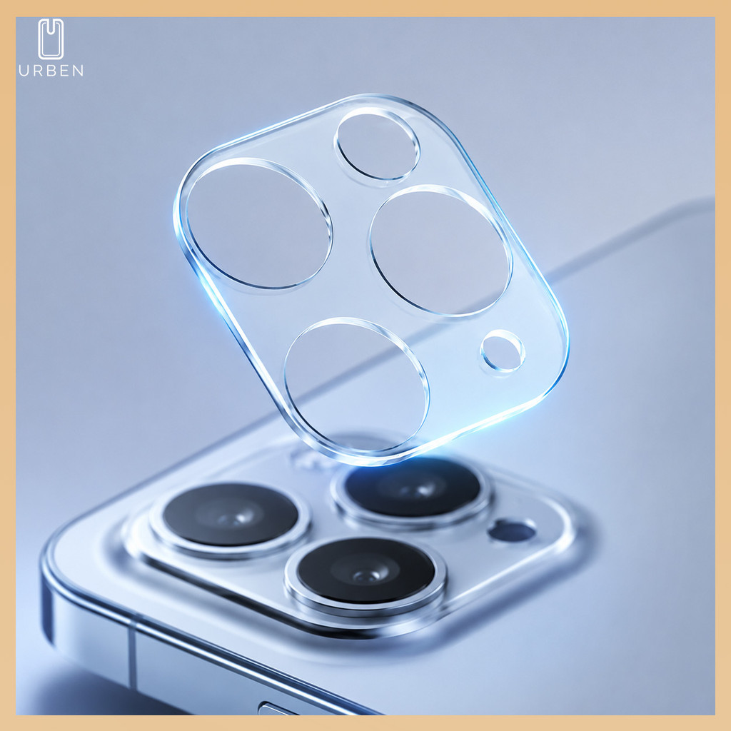 Película protetora de câmera da Lente inteira Vidro Transparente adequada para iPhone 11 12 13 14 15 16 17Promax