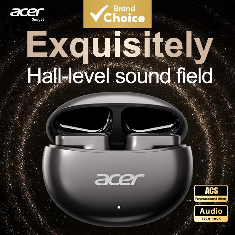 Acer OHR627 Fones De Ouvido Sem Fio TWS Bluetooth Alta Fidelidade Tipo-C Carregamento Para Música Uso Diário Viagem Desl