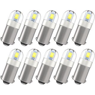 Lâmpada LED para Carro Serundo Auto BA9S BA9 1895 1891 53 57, 2SMD 3030Chips 6000K Branco 47830 64111 3893, lâmpadas LED