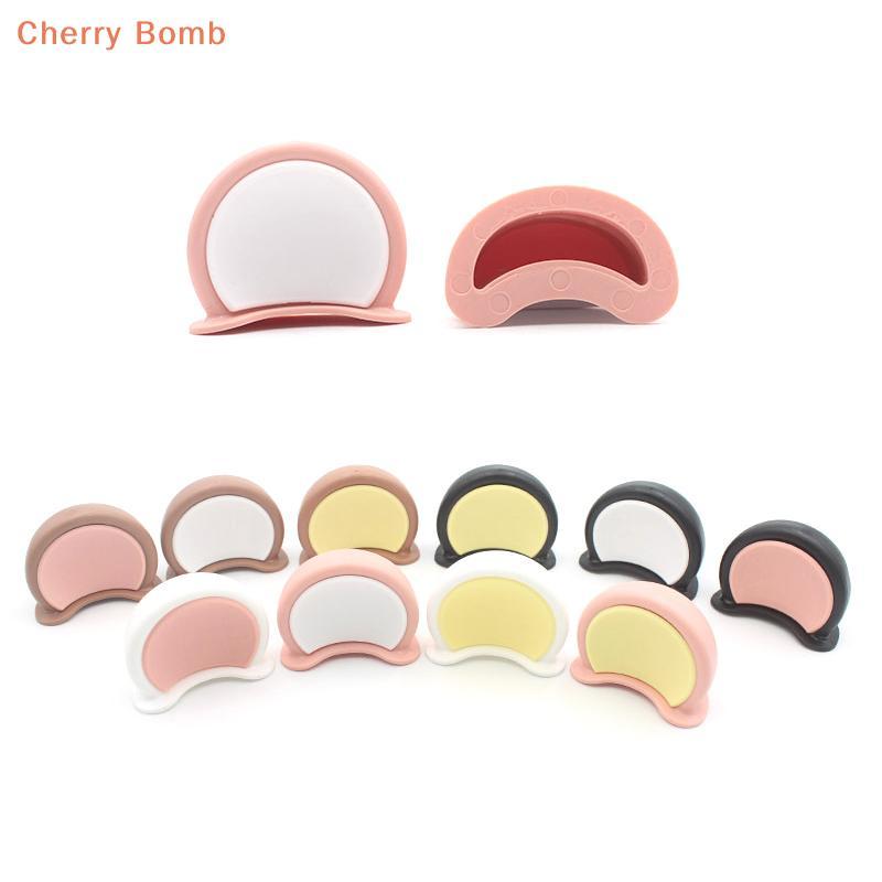 (Bomba De Cereja) 2 Peças Capacete De Motocicleta Colorido Orelhas De Urso Decoração Universal Moto Bicicleta Estilo De 