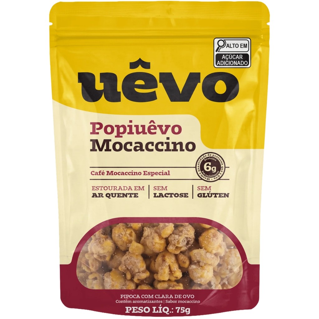 Pipoca Proteica Refil De 75g Uevo · foto 2