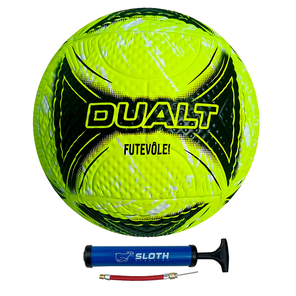 Bola de Futevôlei Dualt Futmesa Altinha PVC + Bomba de Ar