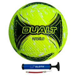 Bola de Futevôlei Dualt Futmesa Altinha PVC + Bomba de Ar