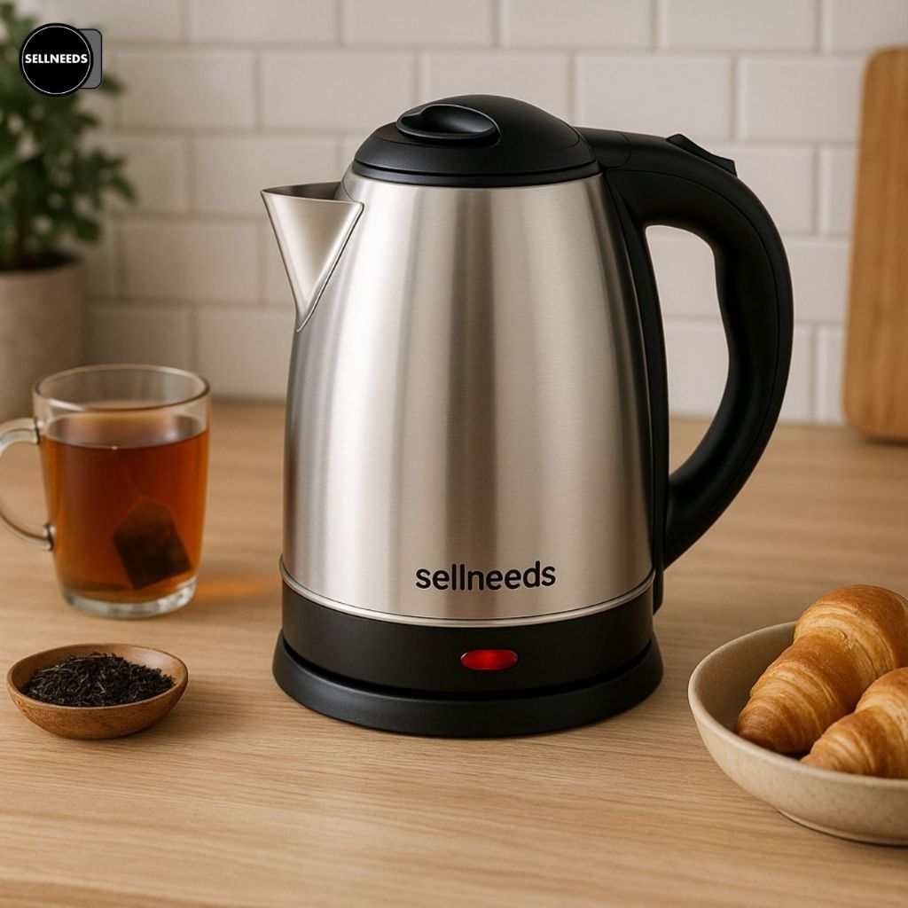 Chaleira Elétrica Jarra Café Chá Inox 110v e 220