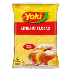 Yoki Farinha de milho flocão Kimilho 500g