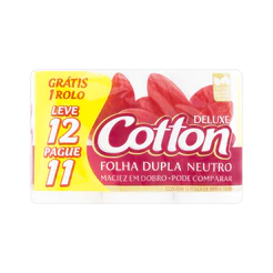 Papel Higiênico Cotton Folha Dupla