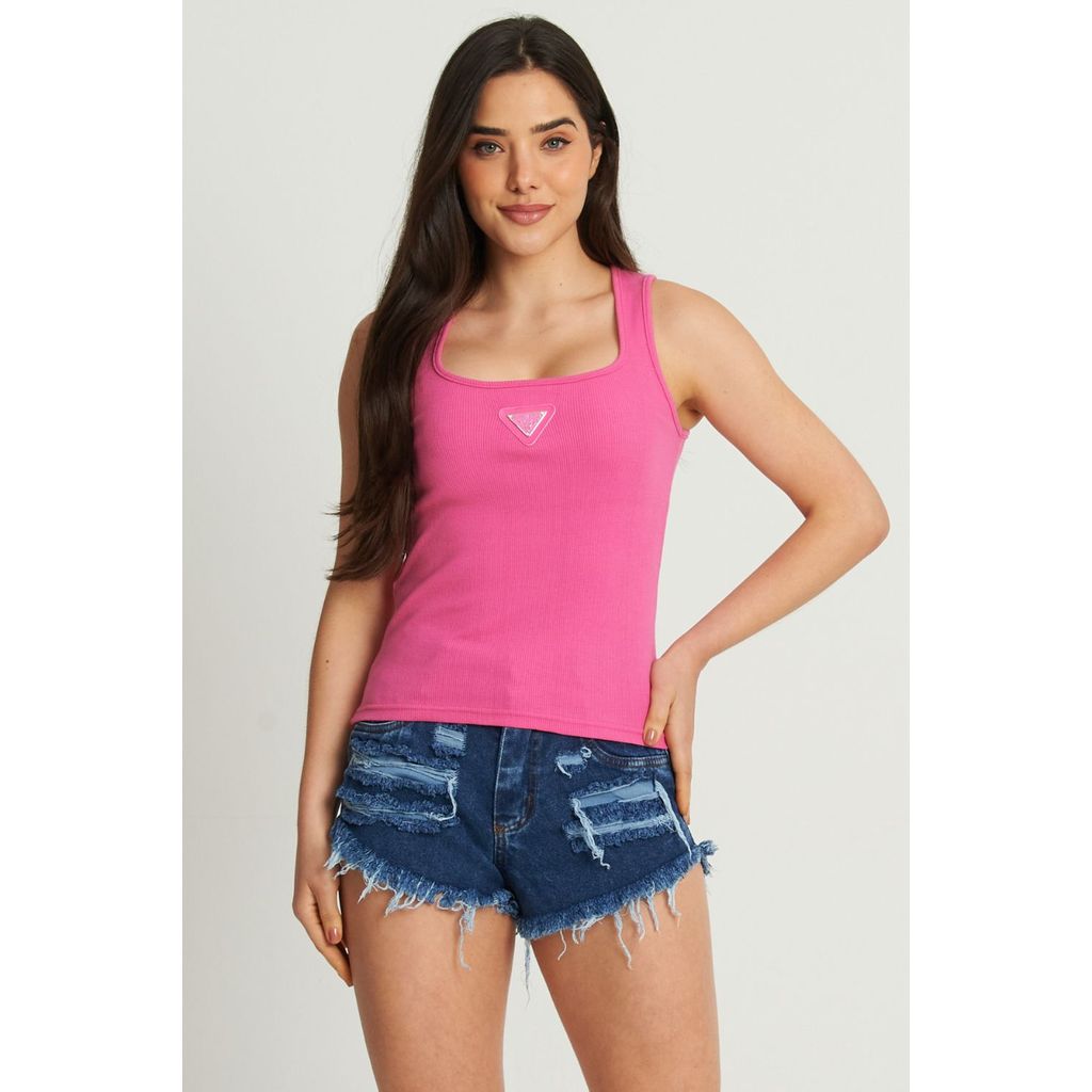 Regata Decote Reto Planet Girls Rosa Claro