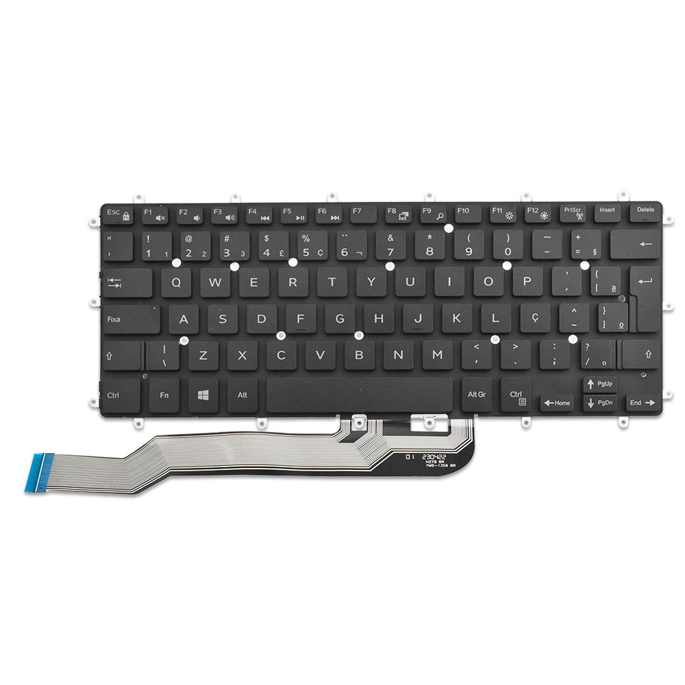 Teclado para Notebook Dell Inspiron 15-7560 Sem Iluminação