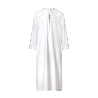 Camisa longa masculina volta família roupas largas poliéster roupas masculinas simples cor sólida Casual 7.19