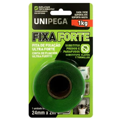 Fita Dupla Face Fixa Forte 24mmx2m