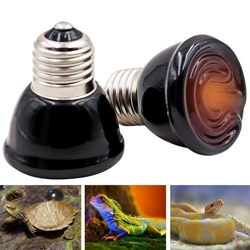 Lâmpada Cerâmica Aquecimento Aves E Repteis Aquecedor 100w-220v