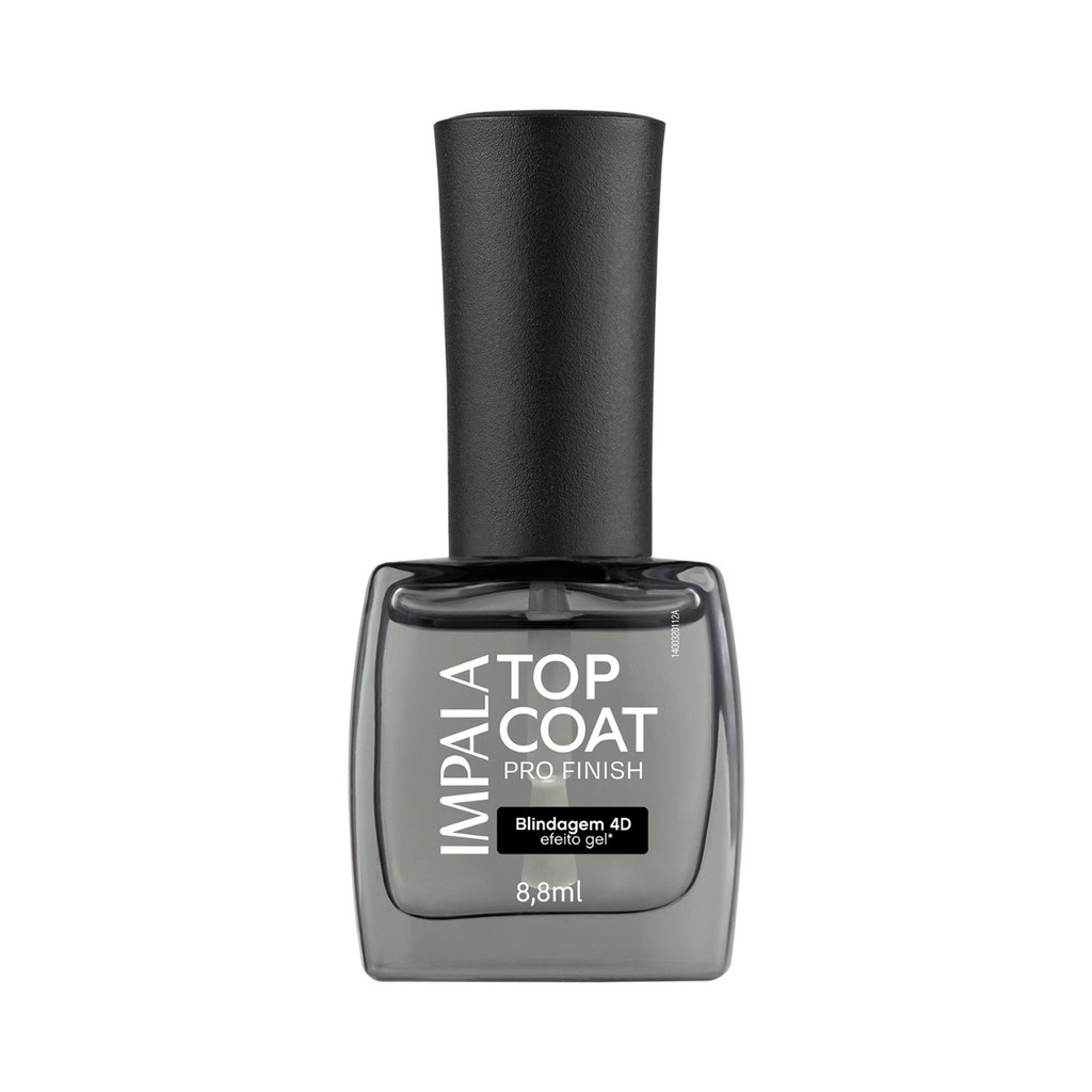 Esmalte Impala Top Coat Efeito Gel Blindagem 4d Pro Finish