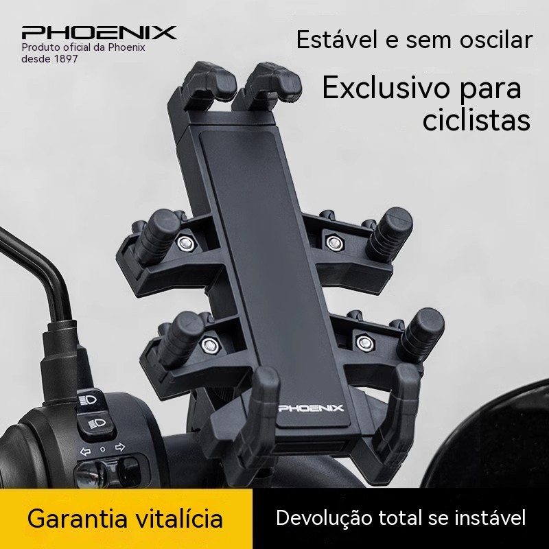 Novo suporte de celular para veículos elétricos, especializado para serviços de entrega em motocicletas e bicicletas elé