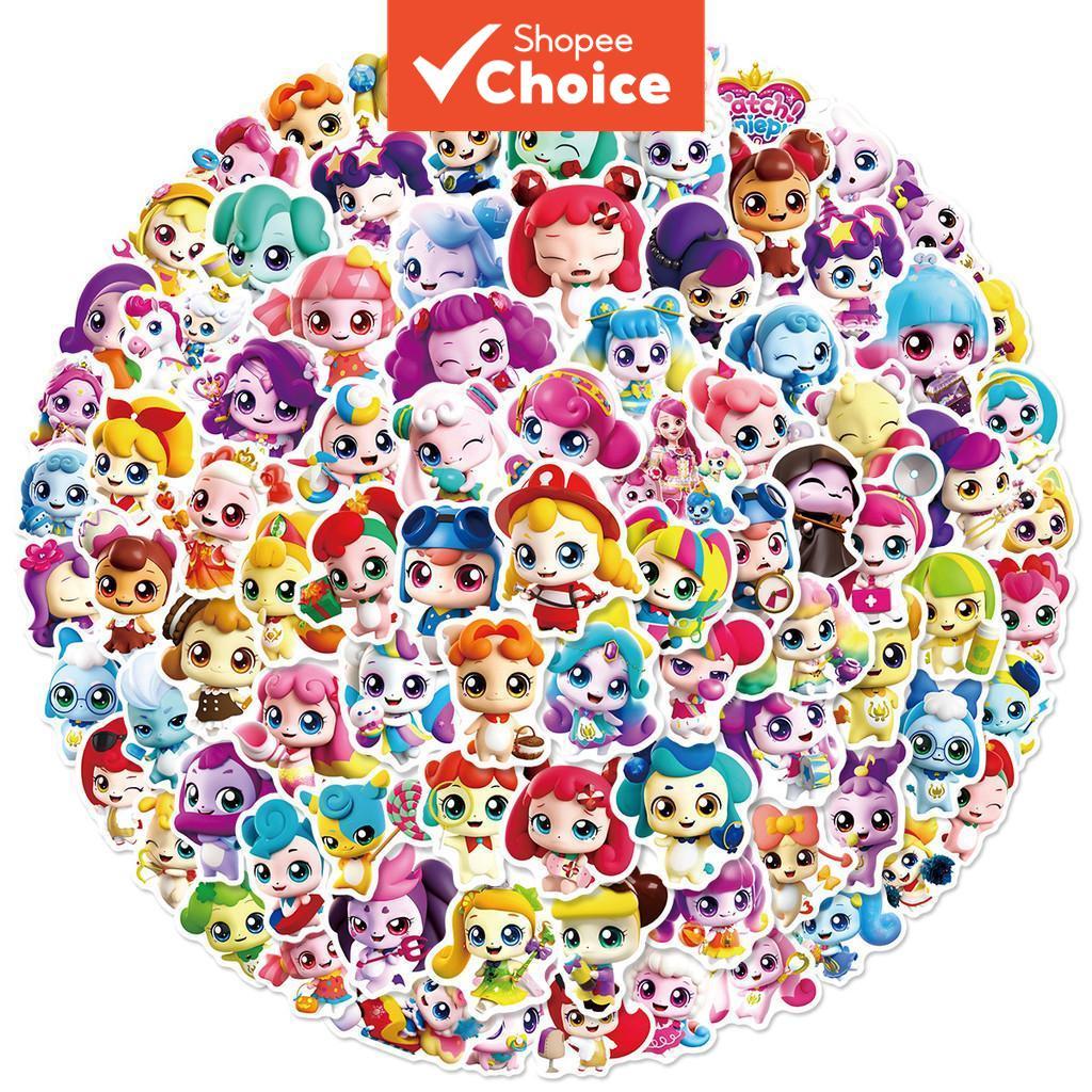 100 Pcs Teenieping Mini Adesivos-Decalques Impermeáveis Bonitos Desenhos Animados Para Telefone E Notebook DIY