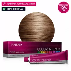 Coloração 7.7 Louro Médio Marrom Amend Color Intensy