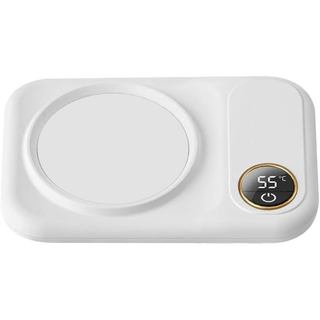 Aquecedor de Caneca DONGKER, 10W USB, Base de Aquecimento Elétrica para Caneca com Desligamento Automático em 8 Horas e 