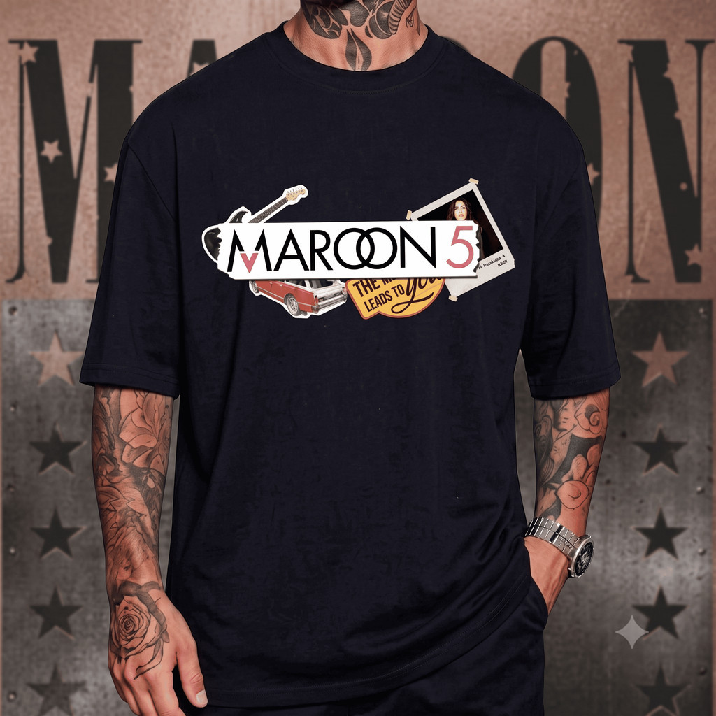 Camiseta Masculino Maroon Estampado Camisa 100% Algodão Feminino Plus Size Oversized Envio Rápido
