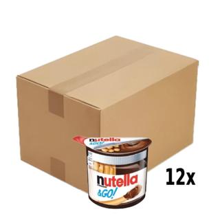 Creme de Avelã NUTELLA E Go Palitos de Biscoito 52g Caixa com 12 Unidades