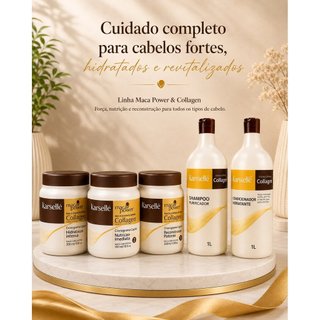 Kit shampoo e Condicionador + Cronograma Capilar Hidratação/ Nutrição/Reconstrução