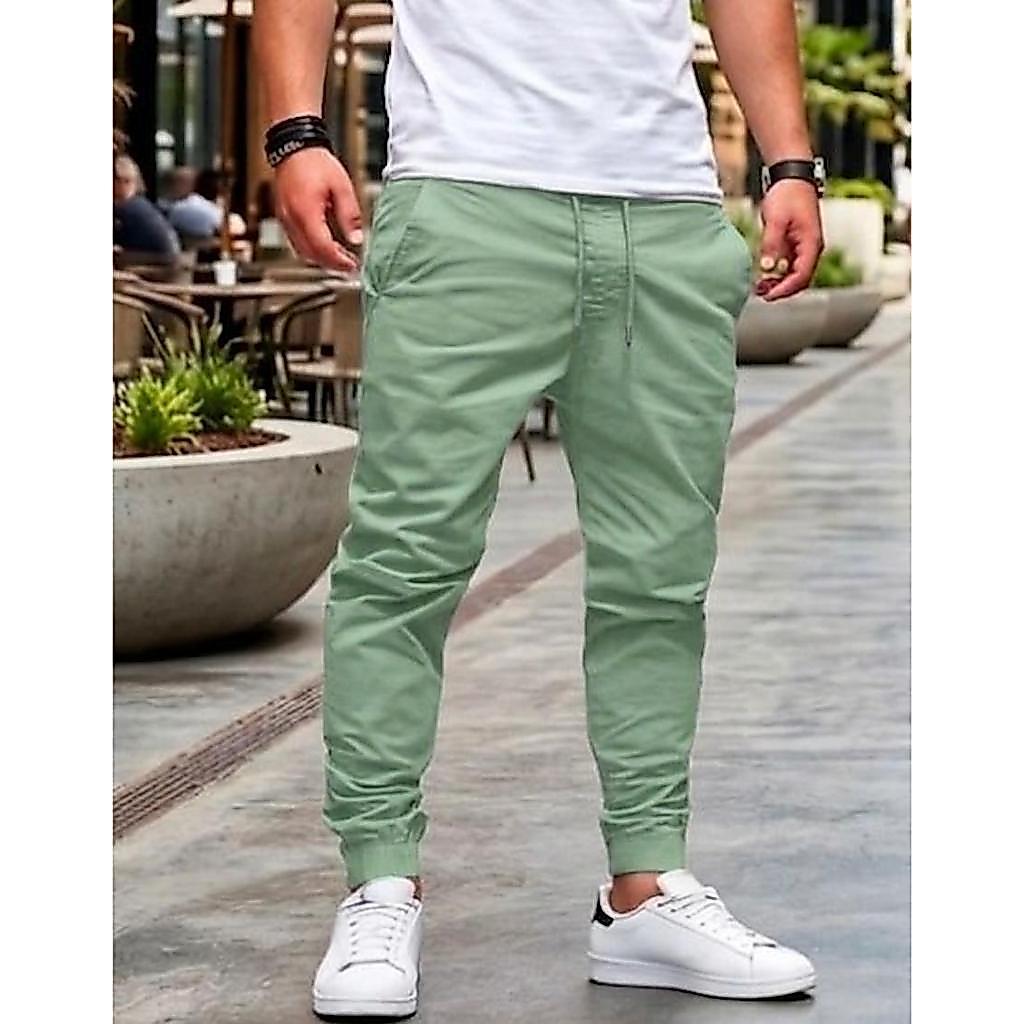 Calça Jogger Slim Fit Moda Homem