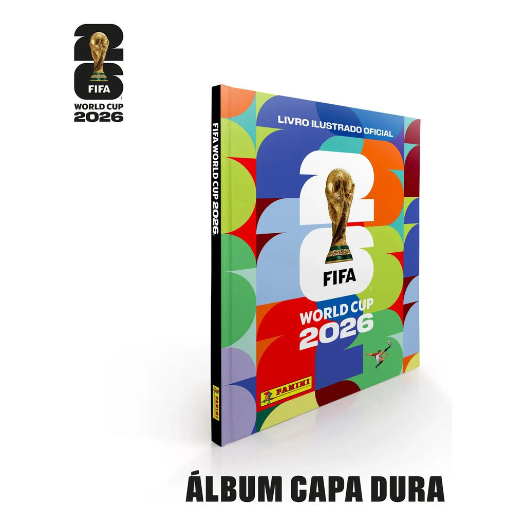 Copa Do Mundo 2026 - Álbum Capa Dura - FIFA WorldCup 2026