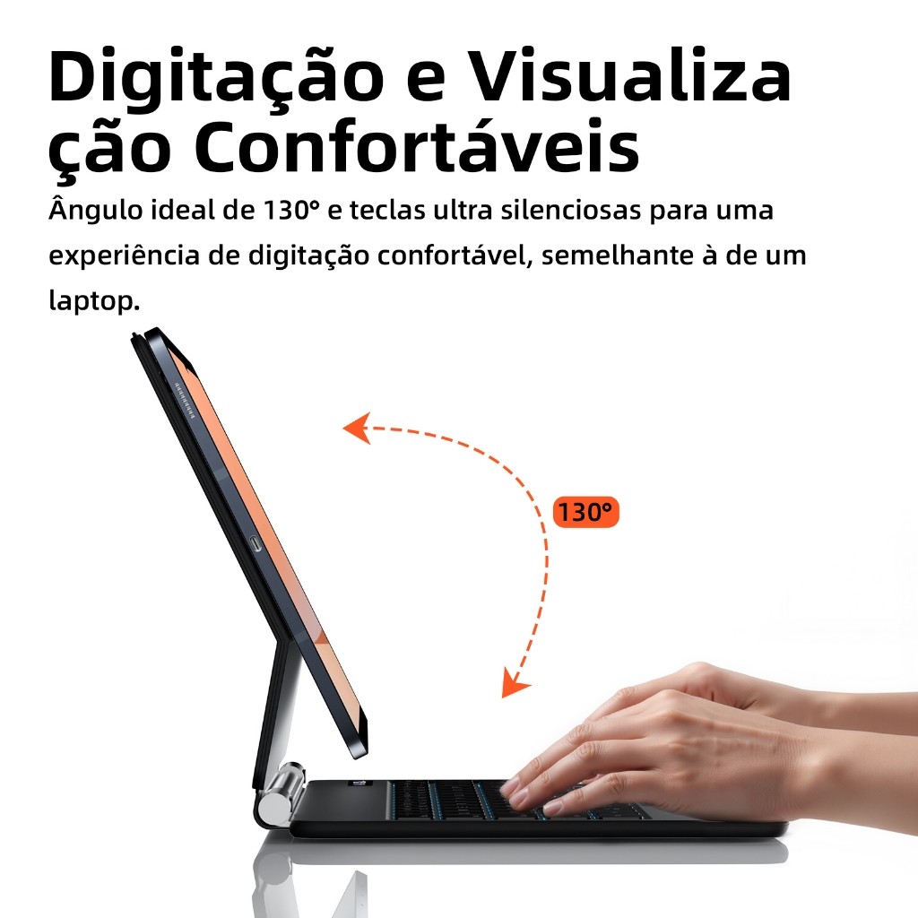 tablet não incluso Teclado BETTDOW para Samsung Tab S6 S7-S9FE 11 polegadas Teclado magnético suspenso com suporte para · foto 2