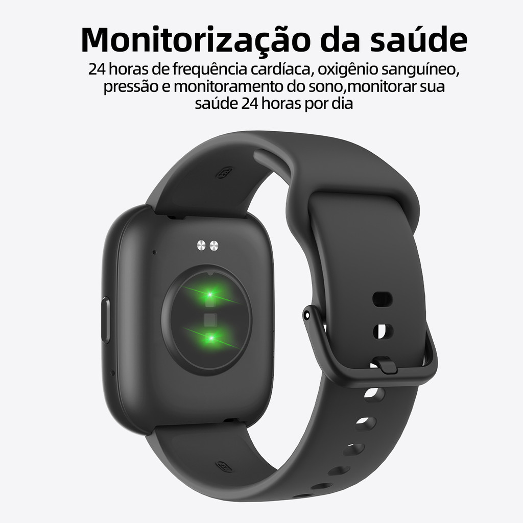 Bettdow Smartwatch com Alexa assistente de voz Frequência cardíaca em tempo real IP67 à prova d'água chamada Bluetooth · foto 2