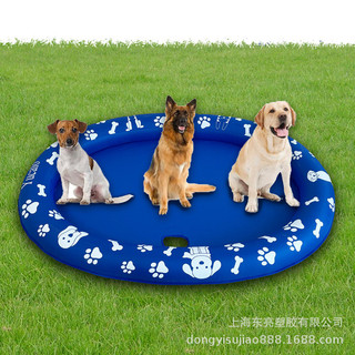 Banheira Anti-arranhões para animais de estimação, tecido Oxford, piscina para cães, piscina inflável flutuante, banho p