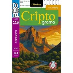 Livro Coquetel Criptograma 116 | Nível Médio