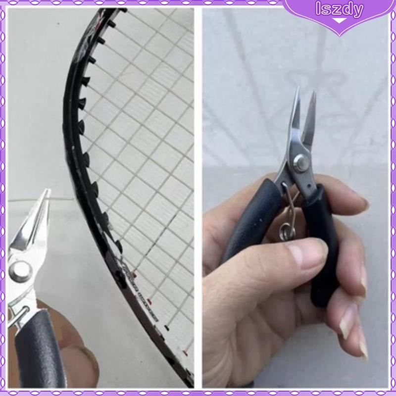 [Lszdy] Ferramenta De Amarração De Raquete De Badminton , Reparo Portátil De 10.5 Cm , Pinça Nariz Para Loja De Artesana